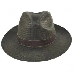 Bailey Rothney Raindura Straw Fedora Hat