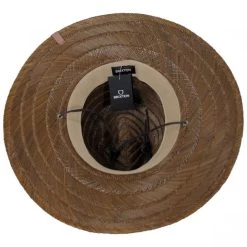 Bells Rush Straw Lifeguard Hat - Toffee -ChicHeadwear Haven 398042