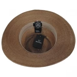 Marcos Palm Straw Fedora Hat - Toffee -ChicHeadwear Haven 398996