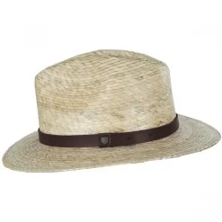 Messer Palm Straw Fedora Hat -ChicHeadwear Haven 399591