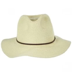 Wesley Braided Toyo Straw Fedora Hat