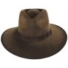 Jo Wool Felt Rancher Fedora Hat - Toffee -ChicHeadwear Haven 400230