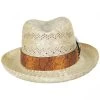 RENEGADE Shade Sisal Straw Homburg Hat
