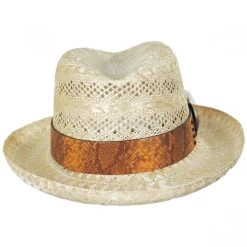 RENEGADE Shade Sisal Straw Homburg Hat