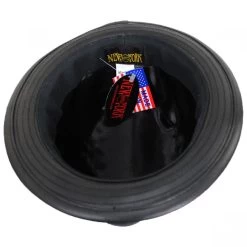 Lambskin Leather Fedora Hat -ChicHeadwear Haven 401621