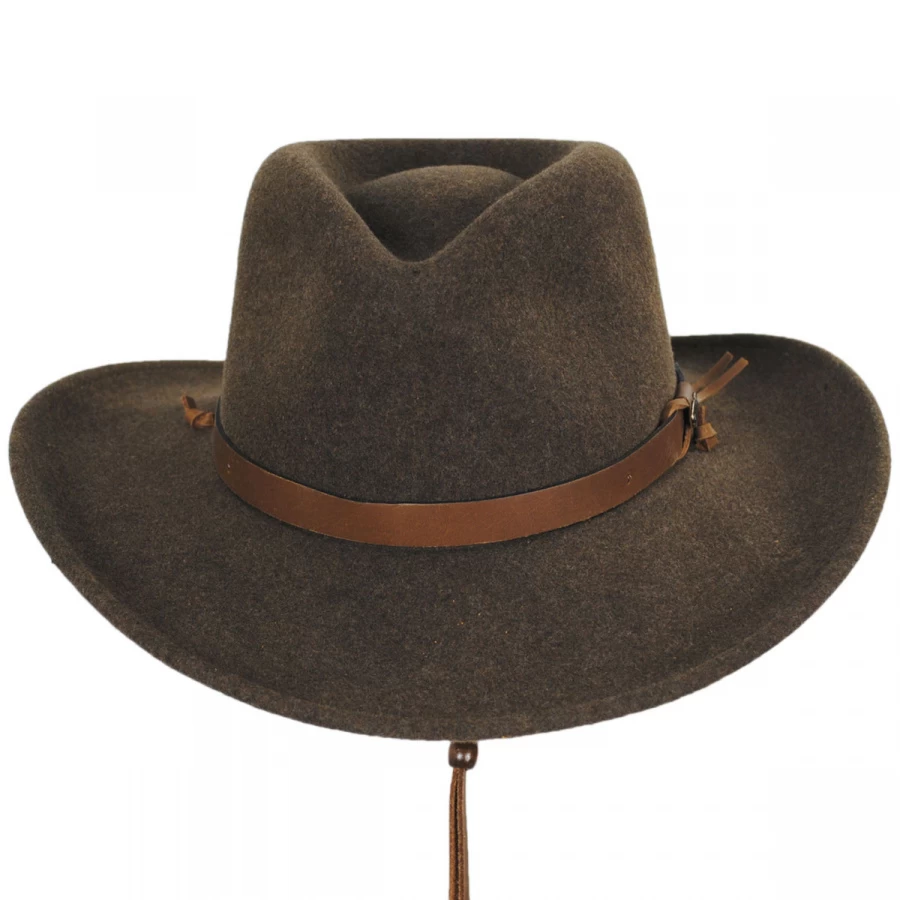 Bailey Morgan Crushable Wool LiteFelt Western Hat 3 Bailey Morgan Crushable Wool LiteFelt Western Hat