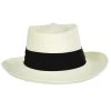 Toyo Straw Gambler Hat - Black Band -ChicHeadwear Haven 403044