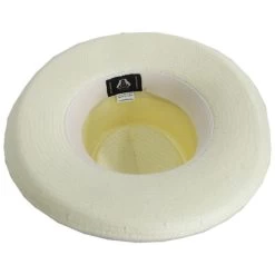 Toyo Straw Gambler Hat - Black Band -ChicHeadwear Haven 403050