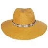 Southwest Panama Straw Wide Brim Fedora Hat -ChicHeadwear Haven 403521