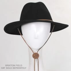 Leather Stampede String Chin Strap 7 Leather Stampede String Chin Strap -ChicHeadwear Haven 403830