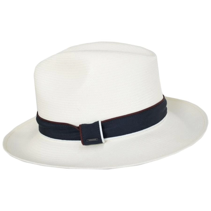 Bailey Relik Shantung Straw Fedora Hat 4 Bailey Relik Shantung Straw Fedora Hat - Image 2