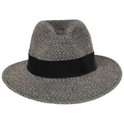 Bailey Mullan Toyo Straw Blend Safari Fedora Hat