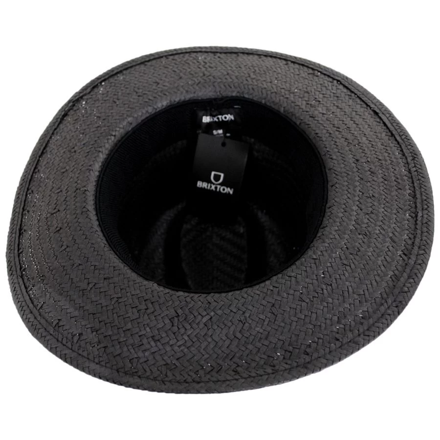 Passage Wheat Straw Fedora Hat 5 Passage Wheat Straw Fedora Hat - Image 3