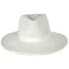 Jo Wool Felt Rancher Fedora Hat - Off White -ChicHeadwear Haven 408629