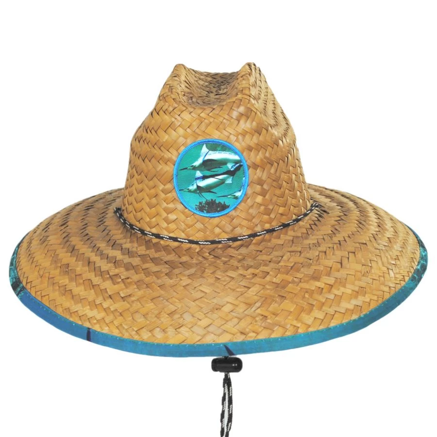 Marlin Coconut Straw Lifeguard Hat 3 Marlin Coconut Straw Lifeguard Hat