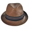 Tribeca Toyo Straw Trilby Fedora Hat -ChicHeadwear Haven 409239
