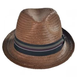 Tribeca Toyo Straw Trilby Fedora Hat
