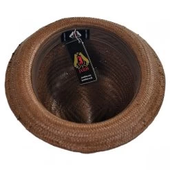 Tribeca Toyo Straw Trilby Fedora Hat -ChicHeadwear Haven 409244