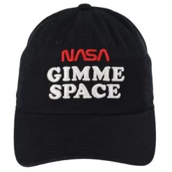 AMERICAN NEEDLE NASA Gimme Space Cotton Strapback Baseball Cap Dad Hat