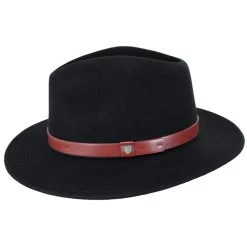 Messer Wool Felt Fedora Hat -ChicHeadwear Haven 410001