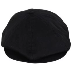Brood Tonal Herringbone Cotton Newsboy Cap