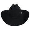RESISTOL George Strait Collection City Limits 6X Fur Felt Western Hat - Black -ChicHeadwear Haven 410411