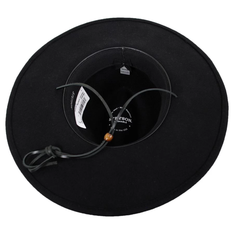 Stetson Holden Crushable Wool Felt Aussie Hat 5 Stetson Holden Crushable Wool Felt Aussie Hat - Image 3