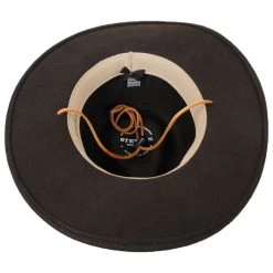 Stetson Wildwood Crushable Wool Felt Outback Hat 7 Stetson Wildwood Crushable Wool Felt Outback Hat -ChicHeadwear Haven 411473