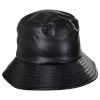 Scala Roderick Vegan Leather Bucket Hat 2 Scala Roderick Vegan Leather Bucket Hat -ChicHeadwear Haven 414104