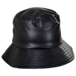 Scala Roderick Vegan Leather Bucket Hat