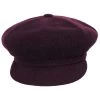 Kangol Spitfire Wool Newsboy Cap - Wine