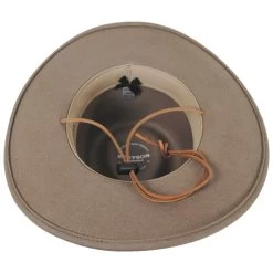 Stetson Sagebrush Crushable Wool Felt Outback Hat -ChicHeadwear Haven 416001
