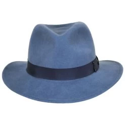 Bailey Curtis Wool LiteFelt Safari Fedora Hat - Light Blue