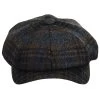 Mallalieus Tartan British Wool Newsboy Cap