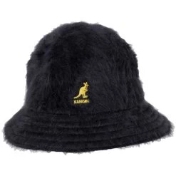 Kangol Furgora Casual Bucket Hat - Black/Gold