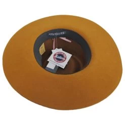 Georgia Wide Brim Wool Felt Fedora Hat 7 Georgia Wide Brim Wool Felt Fedora Hat -ChicHeadwear Haven 418175