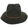 Wesley Wool Felt Floppy Fedora Hat - Moss -ChicHeadwear Haven 419633