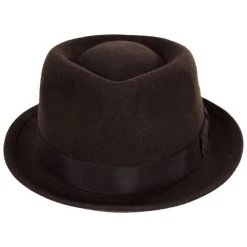 Kids' Wool Felt C-Crown Trilby Fedora Hat