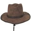 Rattler Vegan Leather Outback Hat -ChicHeadwear Haven 421191