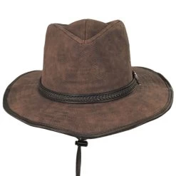 Rattler Vegan Leather Outback Hat