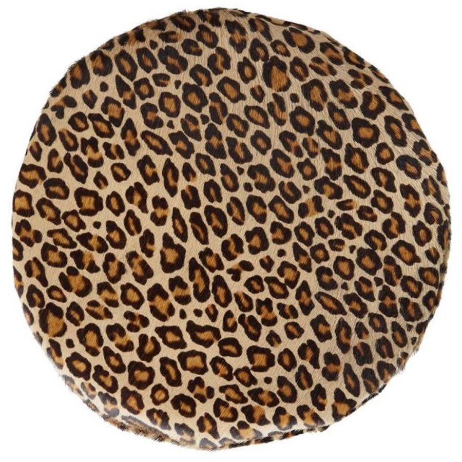 Leon Leopard Print Cowhide Beret 5 Leon Leopard Print Cowhide Beret - Image 3