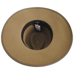 Jo Wool Felt Rancher Fedora Hat - Bronze 7 Jo Wool Felt Rancher Fedora Hat - Bronze -ChicHeadwear Haven 423041