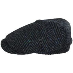 Glendowan Donegal Tweed Wool Newsboy Cap -ChicHeadwear Haven 423240