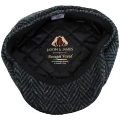 Glendowan Donegal Tweed Wool Newsboy Cap -ChicHeadwear Haven 423243