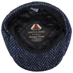 Pettigo Donegal Tweed Wool Newsboy Cap -ChicHeadwear Haven 423333