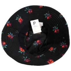 Dylan Bucket Hat - Floral Polar Fleece -ChicHeadwear Haven 424020