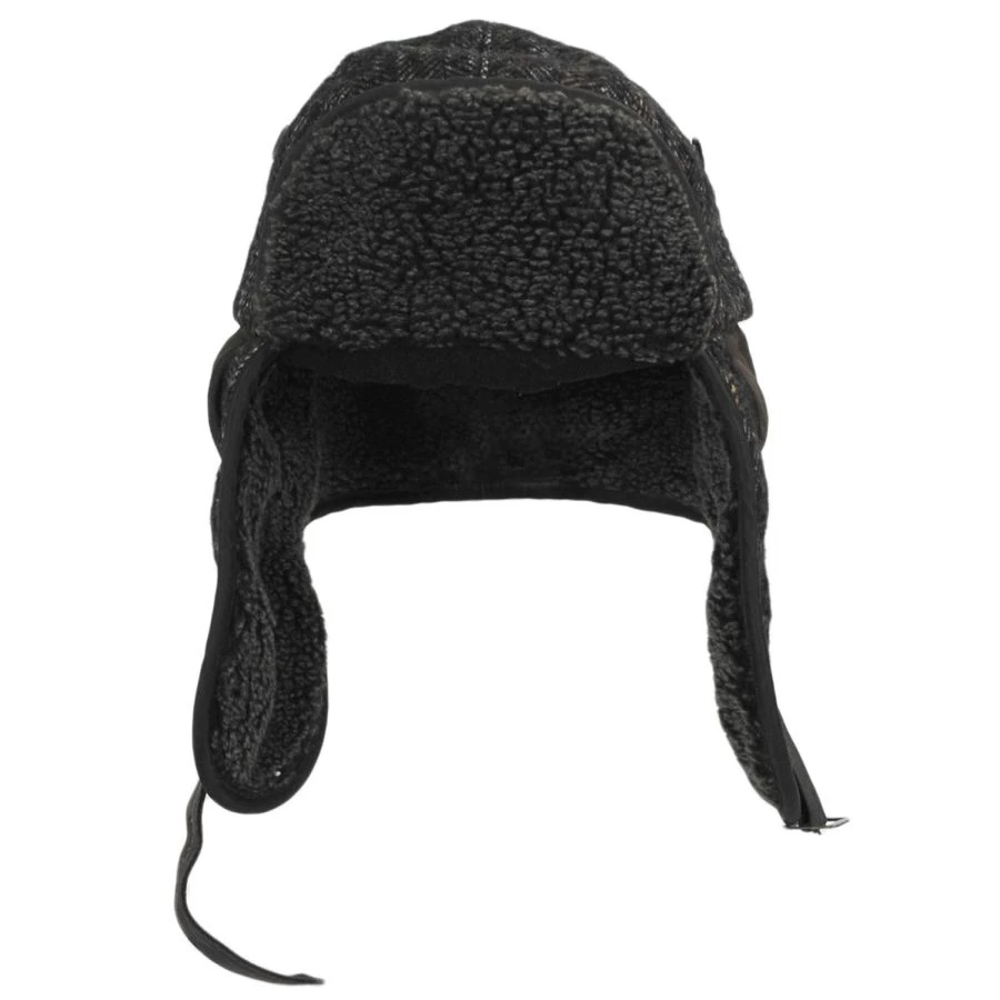 Stetson Tauris Herringbone Wool Blend Trapper Hat 3 Stetson Tauris Herringbone Wool Blend Trapper Hat
