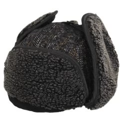 Stetson Tauris Herringbone Wool Blend Trapper Hat 7 Stetson Tauris Herringbone Wool Blend Trapper Hat -ChicHeadwear Haven 425691