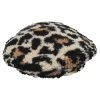 Fiddler Leopard Sherpa Fleece Beret 1 Fiddler Leopard Sherpa Fleece Beret -ChicHeadwear Haven 426387