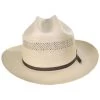 Stetson Open Road 10X Shantung Vented Straw Western Hat -ChicHeadwear Haven 426647